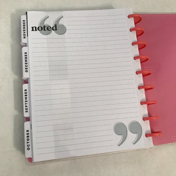 The Happy Planner Classic 18 Month Vertical Layout Hello Darling - Picture 7 of 12